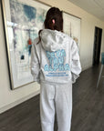 Zeta Tau Alpha Fox Grey Hoodie