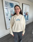 ZTA Groovy Cropped Hoodie