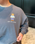Zeta Tau Alpha Fraternity Bear Sweashirt