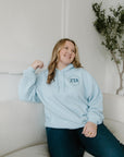Zeta Tau Alpha Powder Blue Hoodie