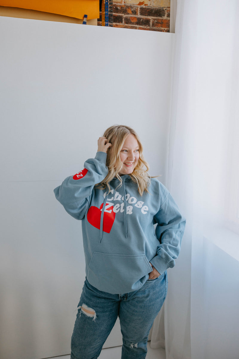 ZTA Choose Zeta Hoodie – Crown & Co.