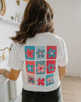 Zeta Tau Alpha Floral Mom Tee