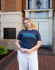 ZTA Washed Navy Logo Tee