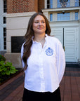 ZTA Ruffle Crest Crop Shirt