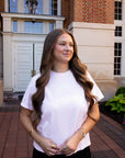 ZTA Light Pink Oval Crown Tee