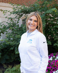 ZTA White Nike Pullover