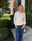 ZTA Opal White 1/4 Zip