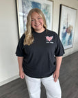 Zeta Comfort Colors Heart Tee