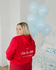 Zeta Tau Alpha Cherry Red Hoodie