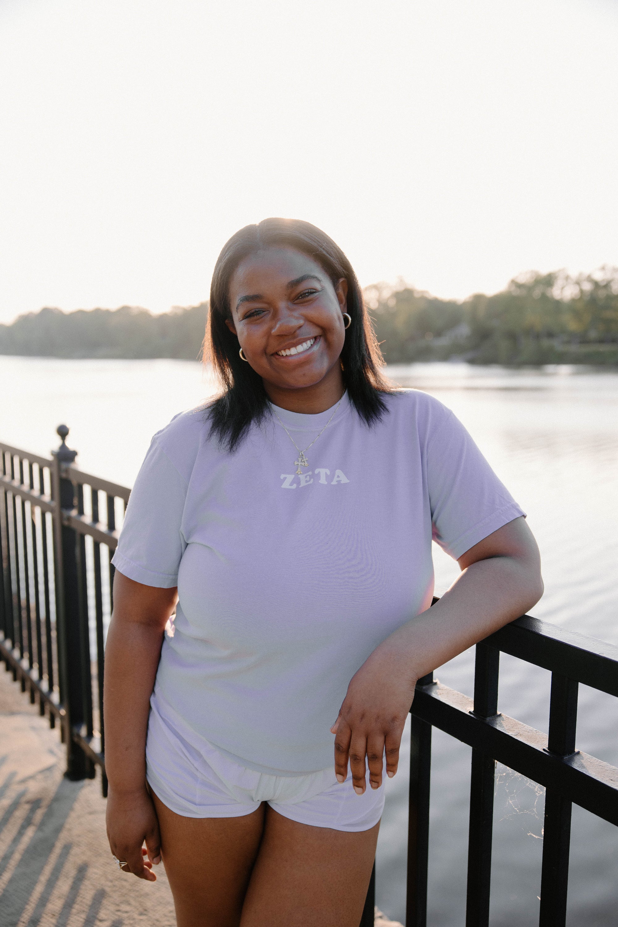 Zeta Smiley Tee
