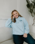 Zeta Tau Alpha Powder Blue Hoodie