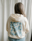 ZTA Groovy Cropped Hoodie