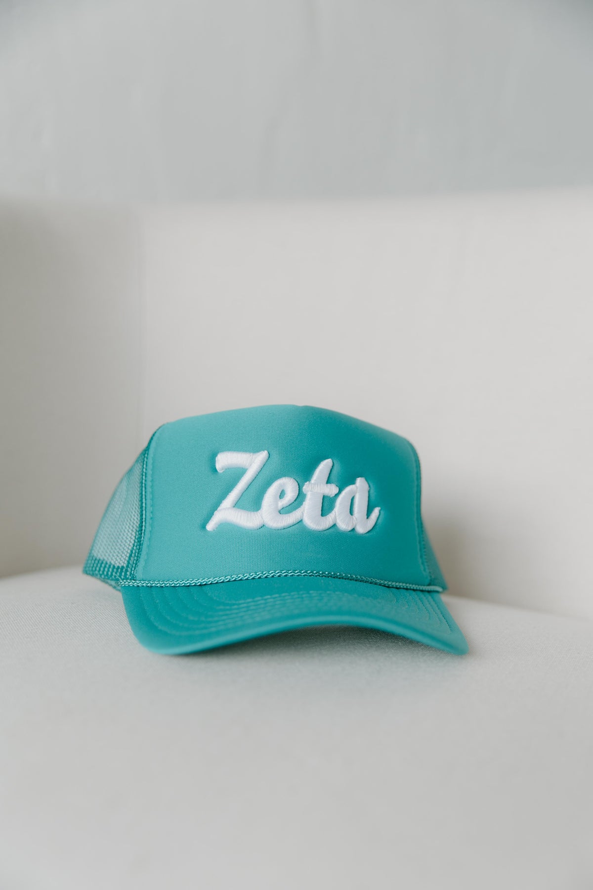 Zeta Tau Alpha Embroidered Trucker Hat – Crown & Co