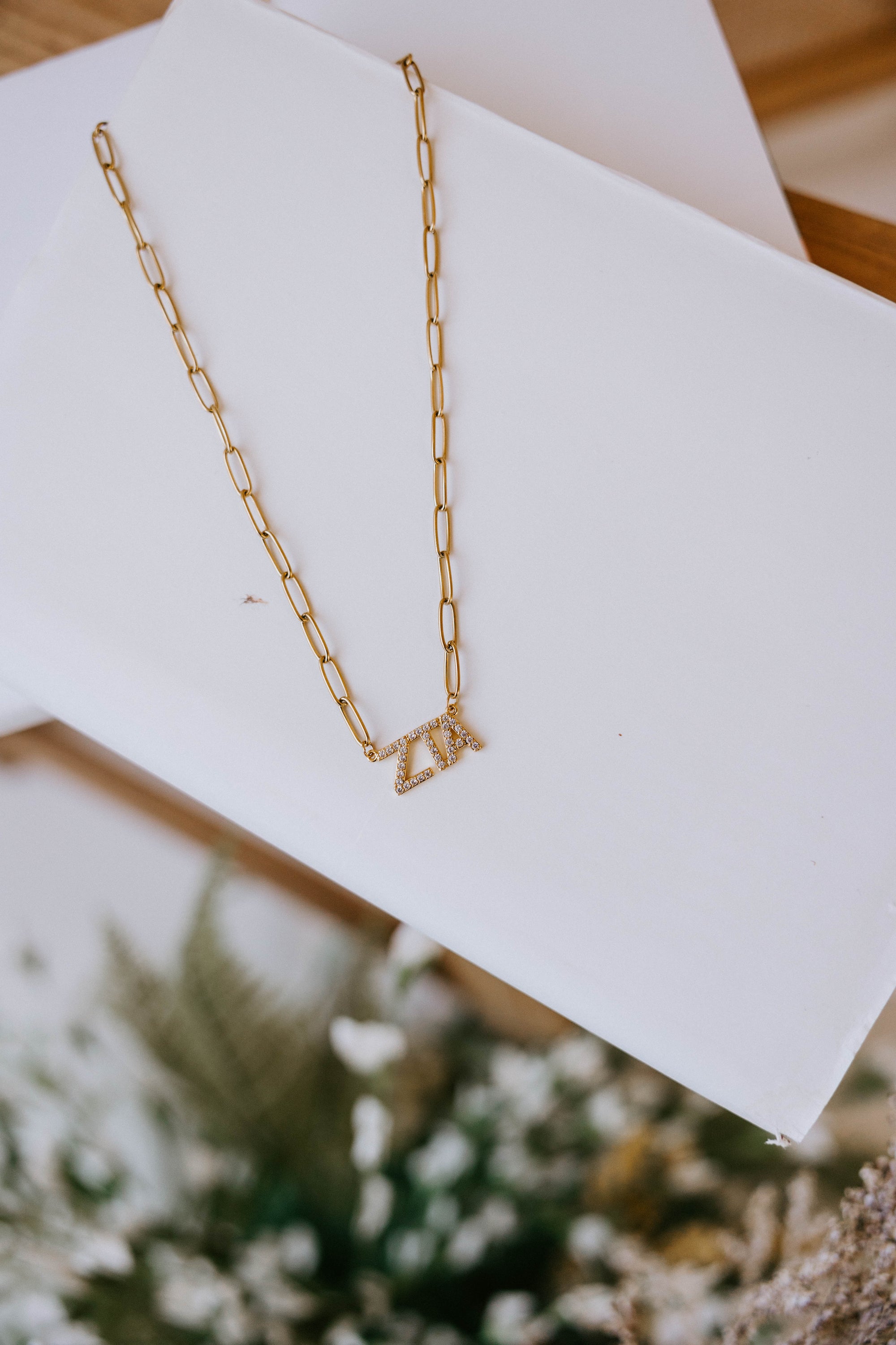 ZTA Paperclip Necklace