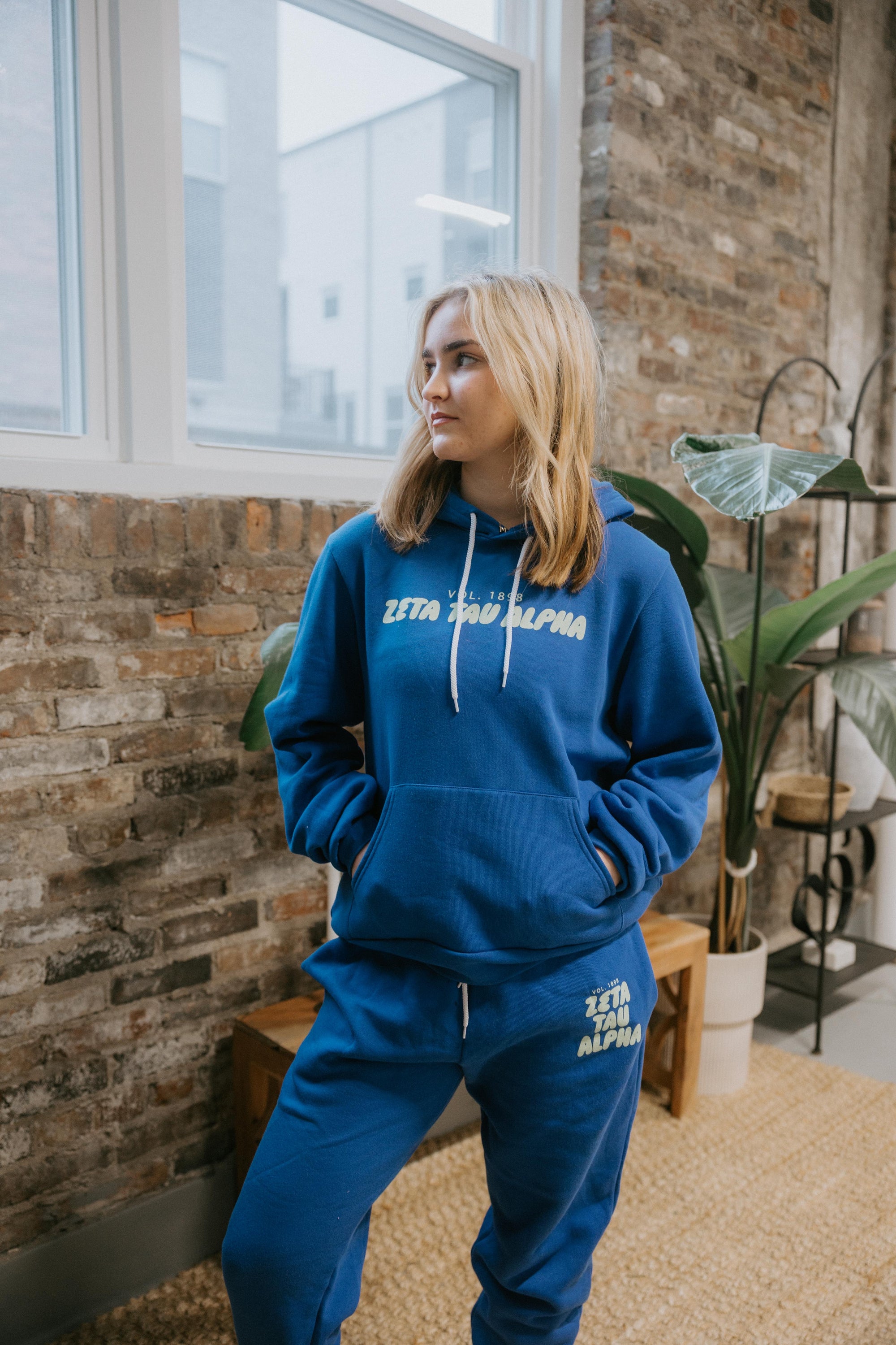 Zeta Tau Alpha Royal Hoodie