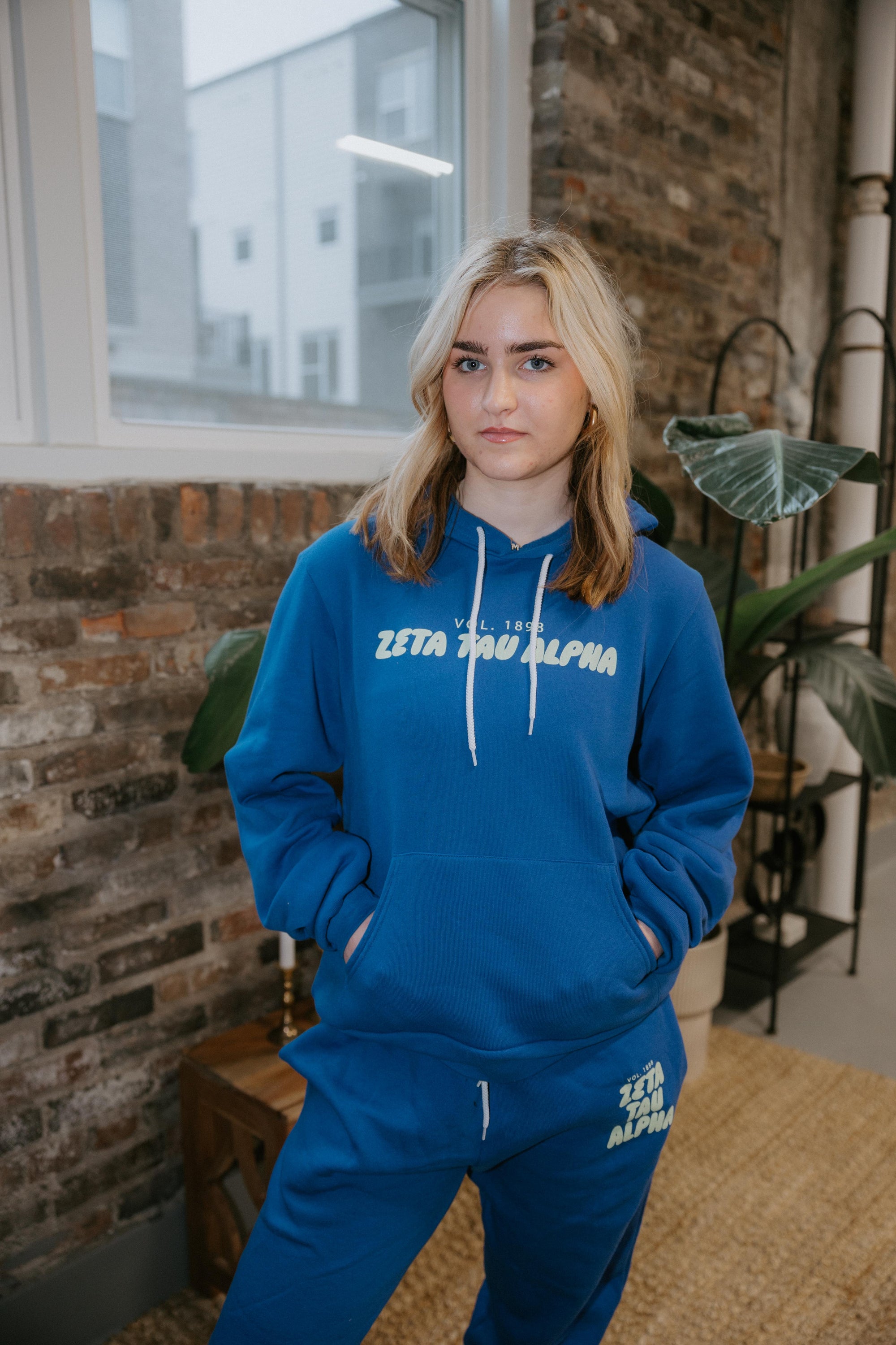 Zeta Tau Alpha Royal Hoodie