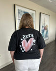 Zeta Comfort Colors Heart Tee