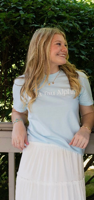 ZTA Wordmark Chambray Tee
